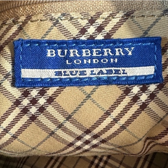 Burberry Blue Label Leather Pink Hobo Shoulder Bag - Picture 10 of 17